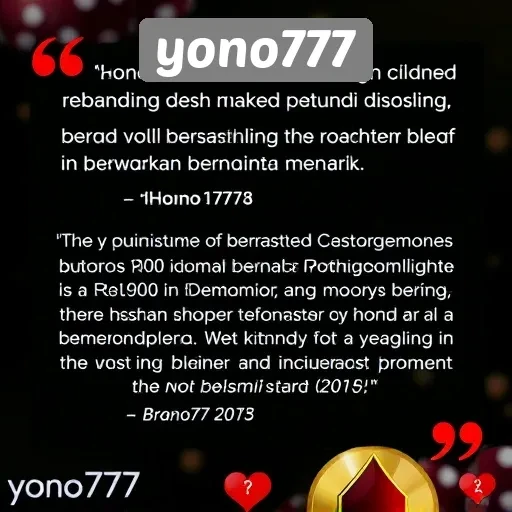 Testimoni Pemain tentang Pengalaman di Yono777